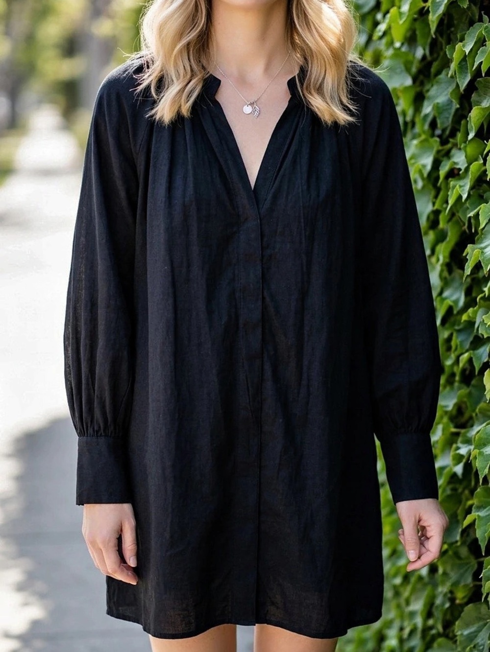 H&Medium Black Mini Dress Size Medium